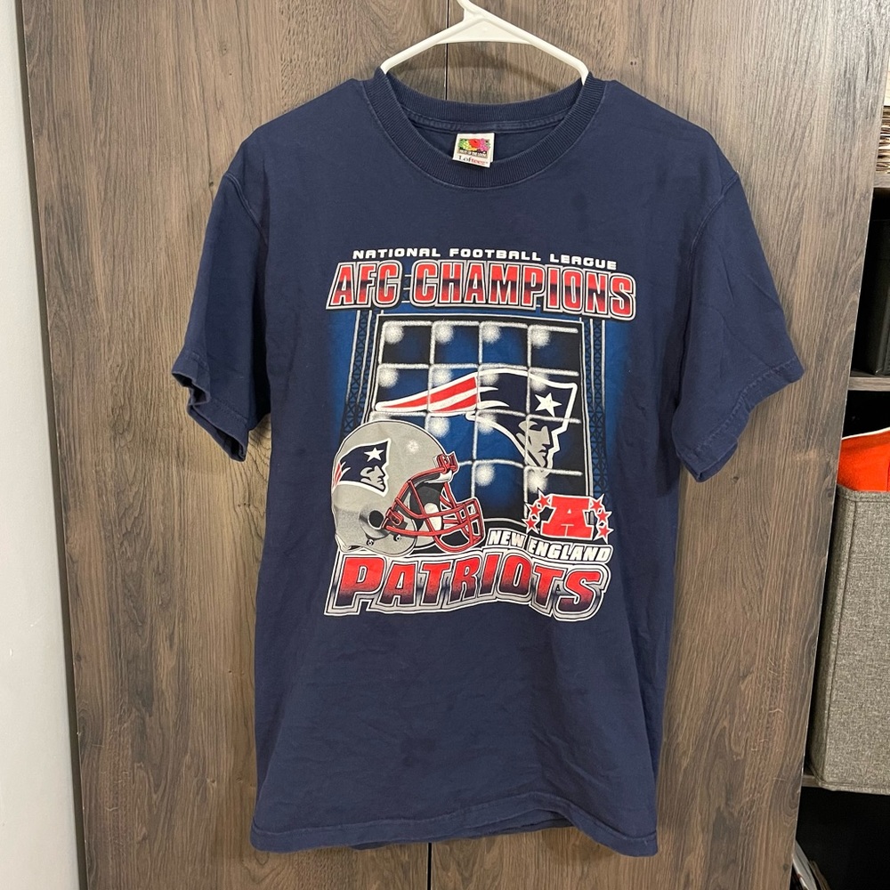 Vintage 2001 New England Patriots AFC Champions Shirt